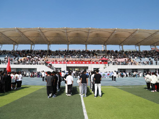 淮北师范大学第49届田径运动会开幕