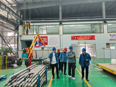 学校科研部到安徽华星选矿科技有限公司走访调研