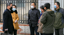 筑牢疫情防控防线 校领导巡查学校疫情防控工作