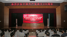 【党史学习教育】学校举办党委理论学习中心组理论学习研讨（扩大）会议暨党史学习教育艺术党课